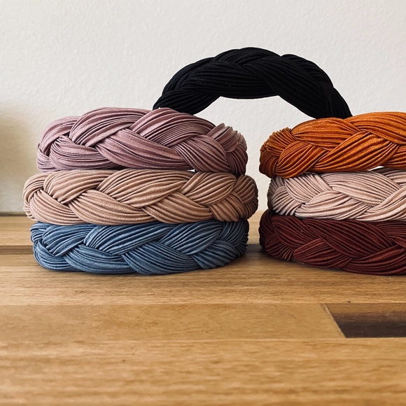 5 Trendy Headbands excluding black - Picture 1 of 1